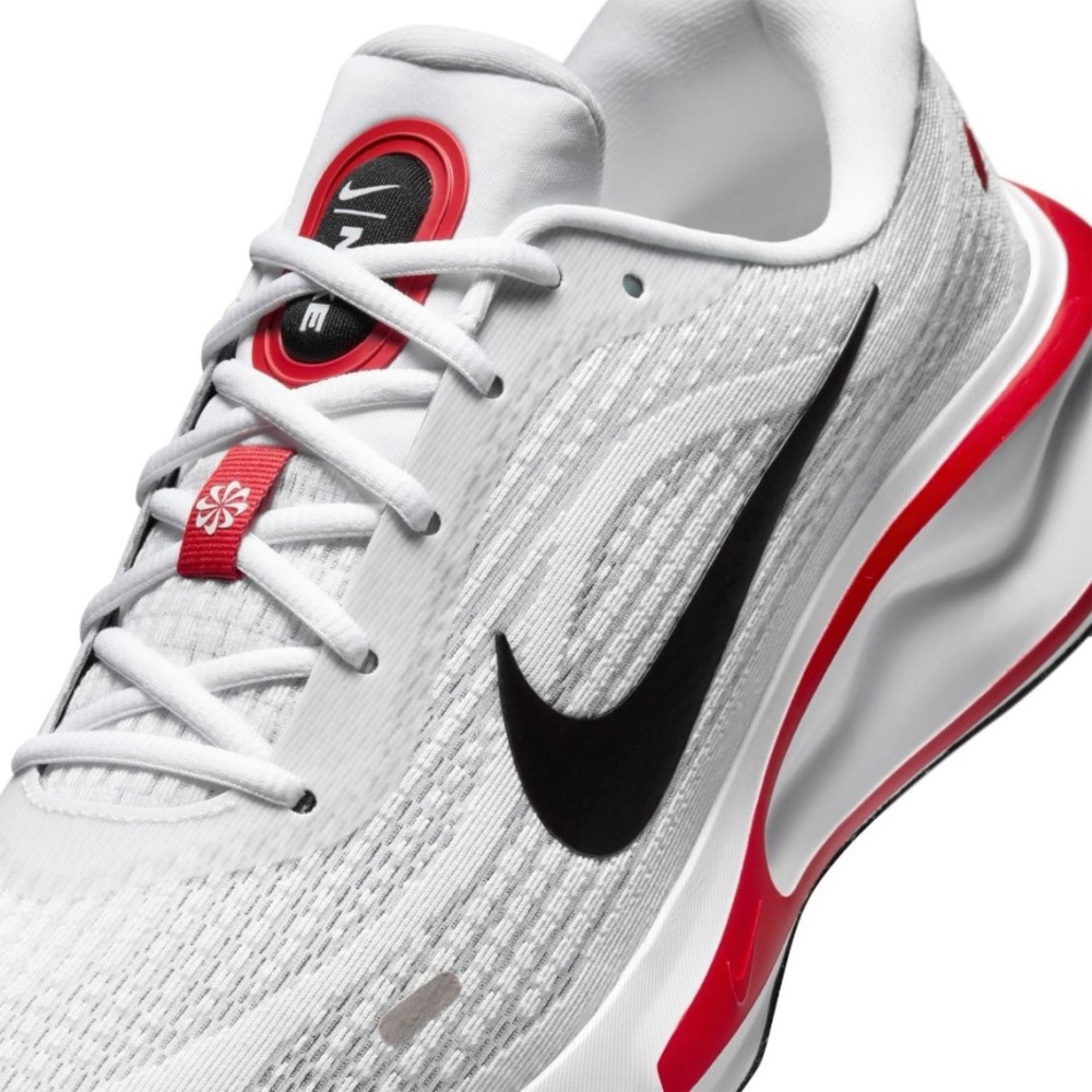 Nike Journey Run 🏃🏻‍♂️ White/Red 13 - Picture 2 of 6